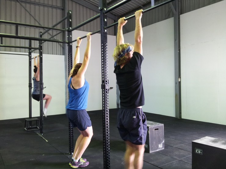 our first ever class at CrossFit Gympie