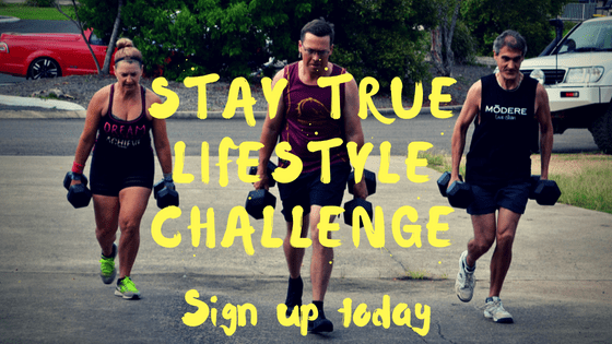 Join the stay true lifestyle challenge
